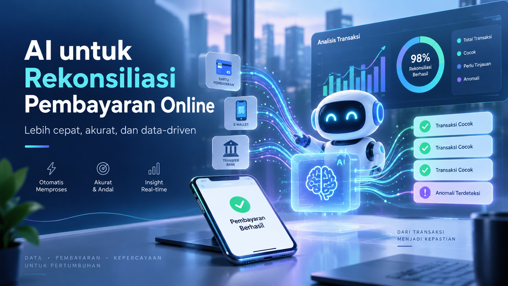 Pemanfaatan AI dalam Online Payment Reconciliation