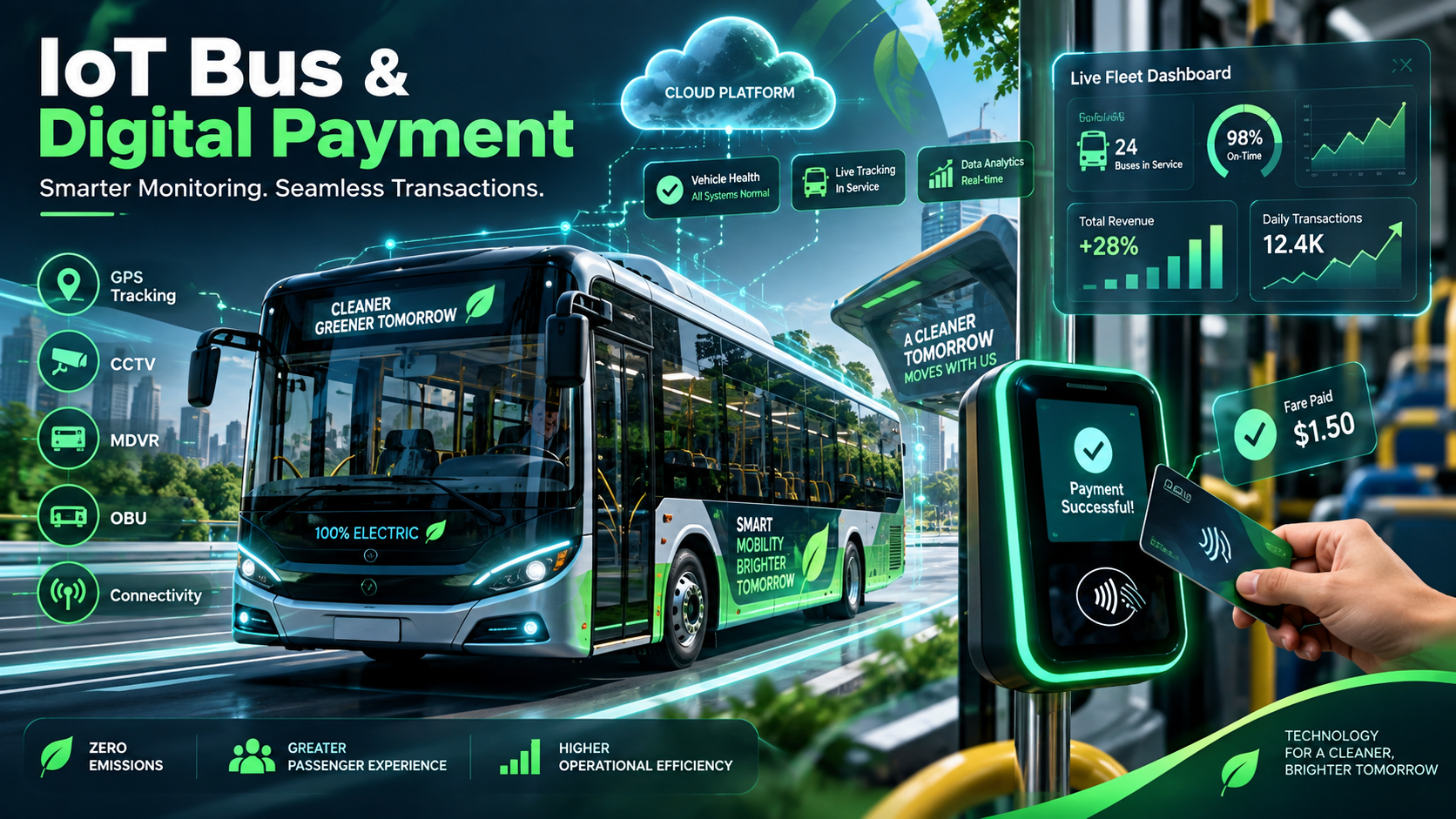 Electric Bus IoT & Payment System
