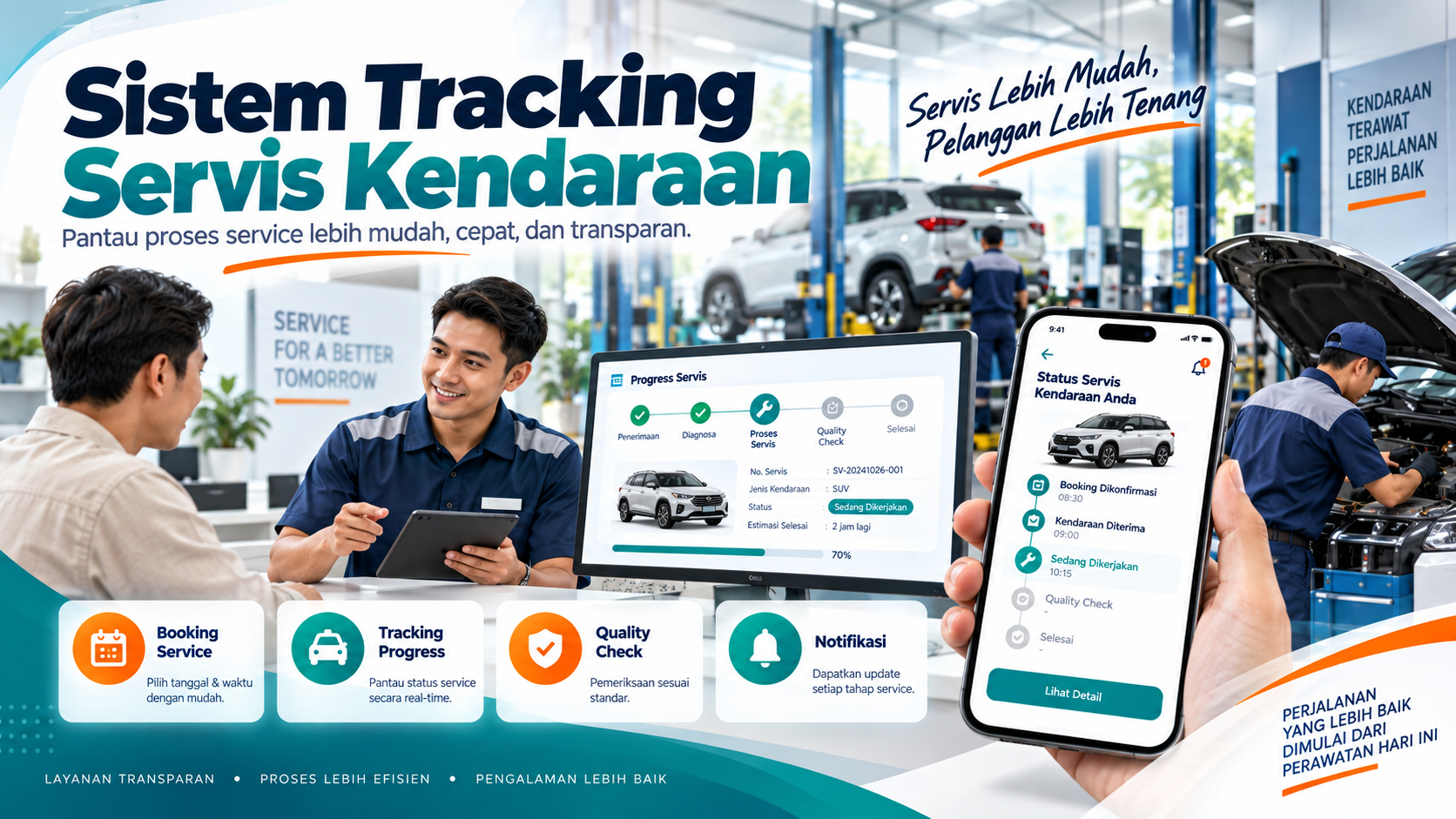 System Monitroing Service Kendaraan